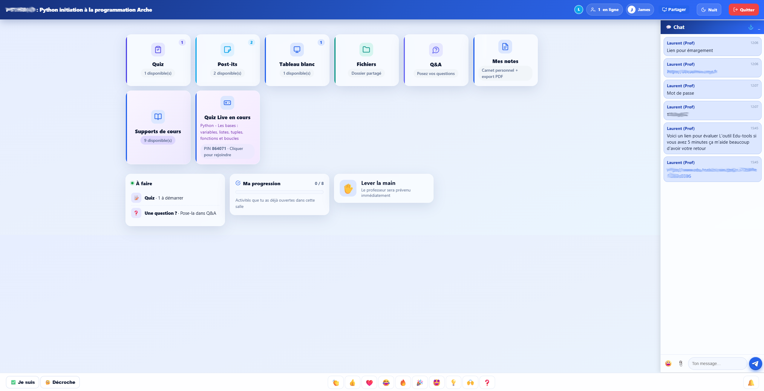 EduTools screenshot